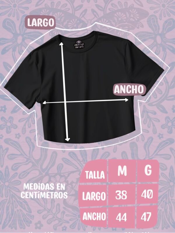 Lágrimas en Flores (Crop Top)