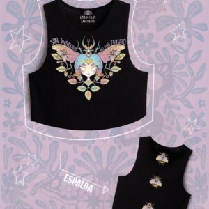 Sin insectos no hay futuro (Crop top sin mangas)