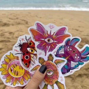 Stickers para cerrar los ojos e imaginarse en el Mar