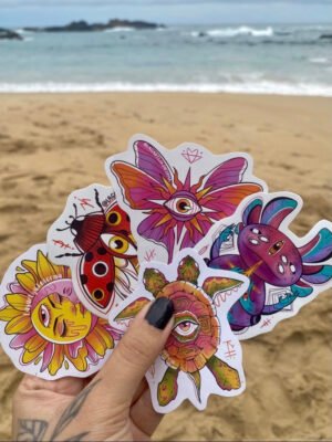 Stickers para cerrar los ojos e imaginarse en el Mar