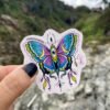 Stickers para cerrar los ojos e imaginar que eres de color verde