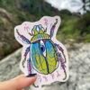 Stickers para cerrar los ojos e imaginar que eres de color verde