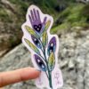 Stickers para cerrar los ojos e imaginar que eres de color verde