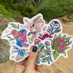 Stickers para imaginar que te evaporas y te conviertes en hada
