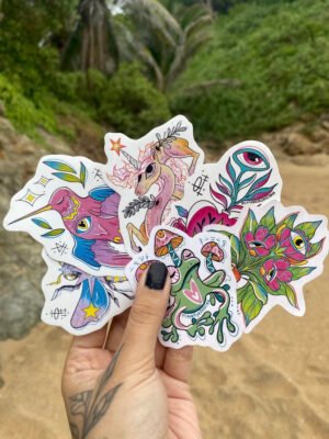 Stickers para imaginar que te evaporas y te conviertes en hada