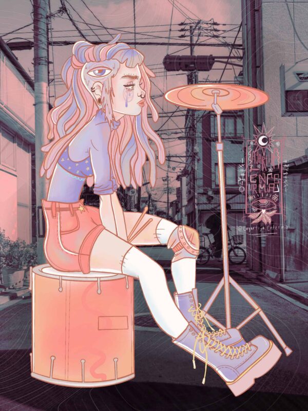 A veces lloro porque me siento humana (print)