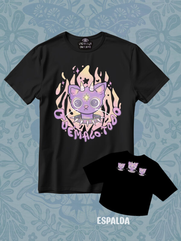 Playera "Quémalo Todo"