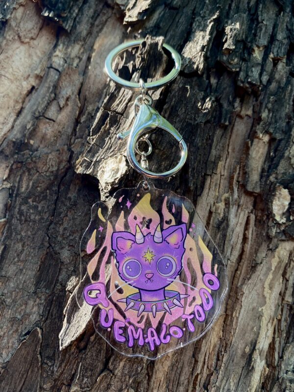 Llavero "Quémalo Todo"