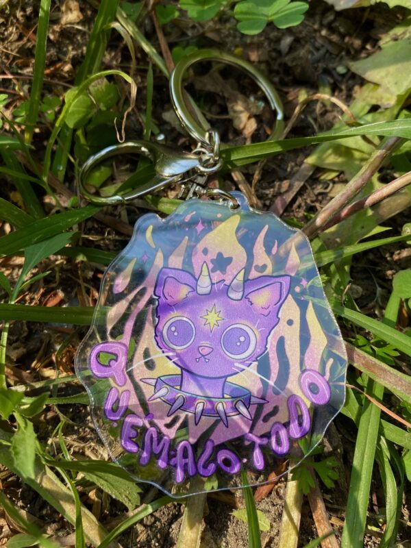 Llavero "Quémalo Todo"