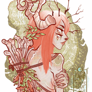 Bruja del bosque (print)