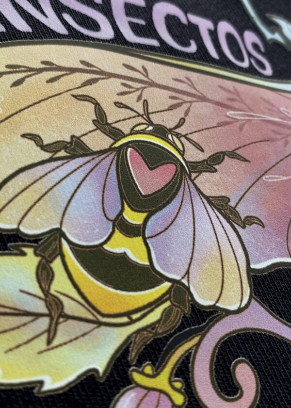 Crop Top sin mangas "Sin insectos no hay futuro"