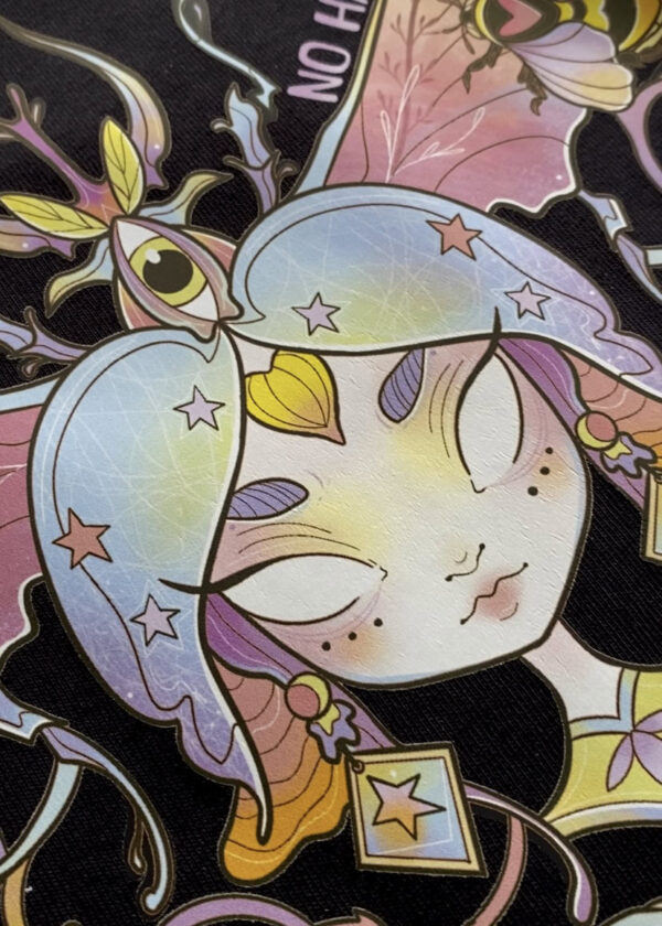 Crop Top sin mangas "Sin insectos no hay futuro"