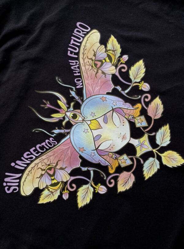 Crop Top sin mangas "Sin insectos no hay futuro"