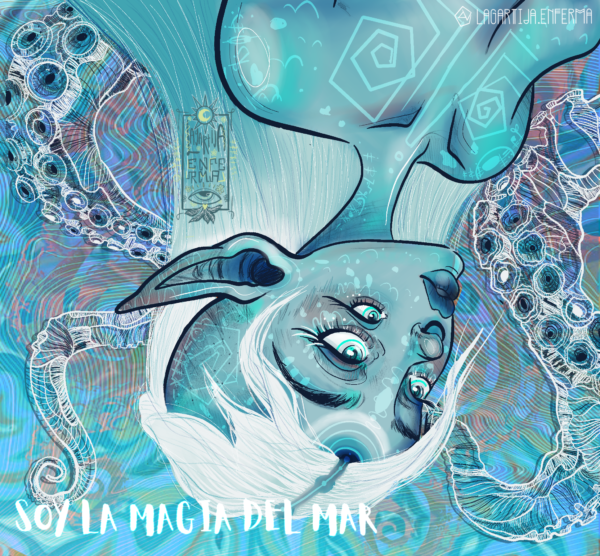 Soy la magia del Mar (print)