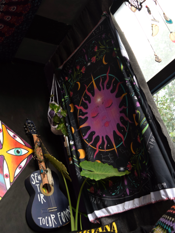 Tapiz de tela "Calendario astológico"