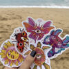 Stickers para sentir que estas en la playa