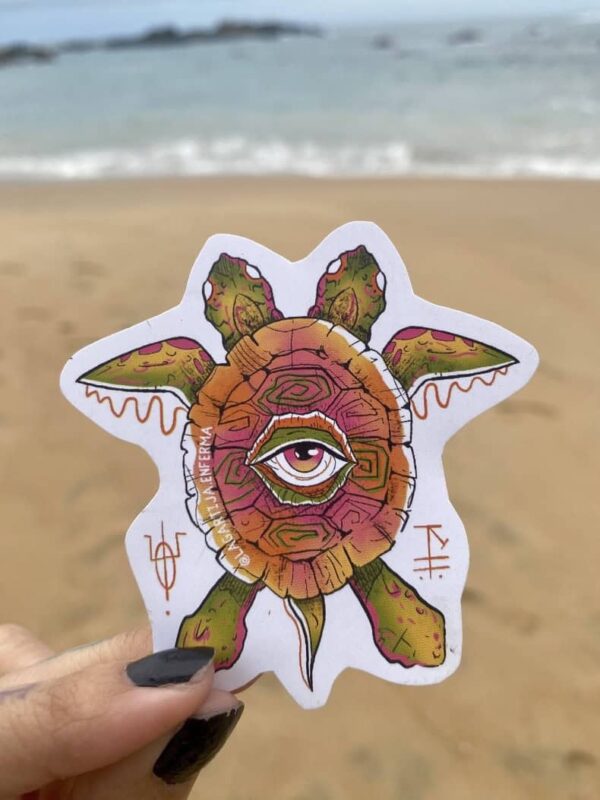 Stickers para sentir que estas en la playa