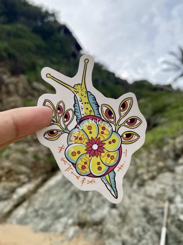 Stickers para sentir que te acuestas en el pasto