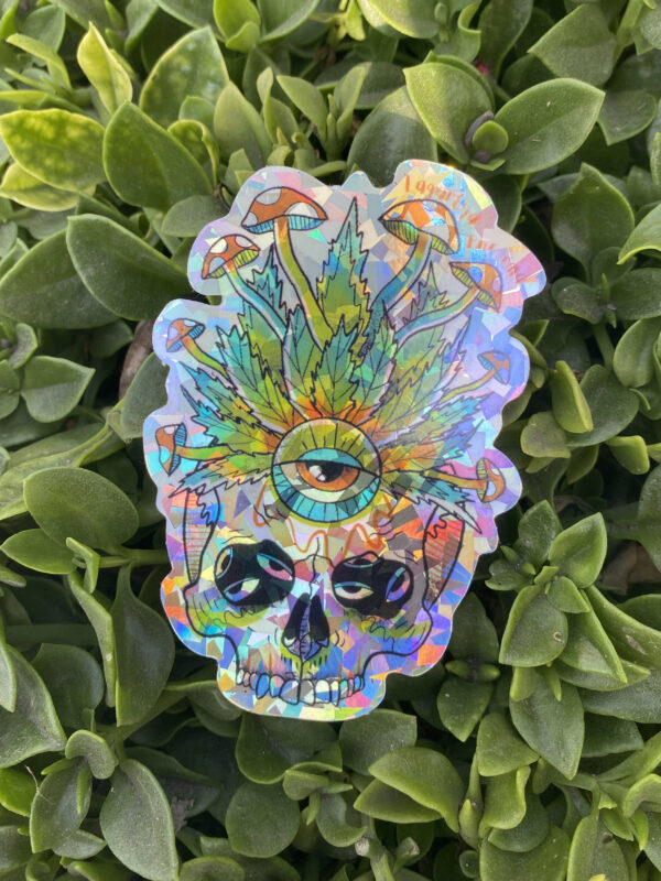 Sticker "Cráneo" (alta resistencia)