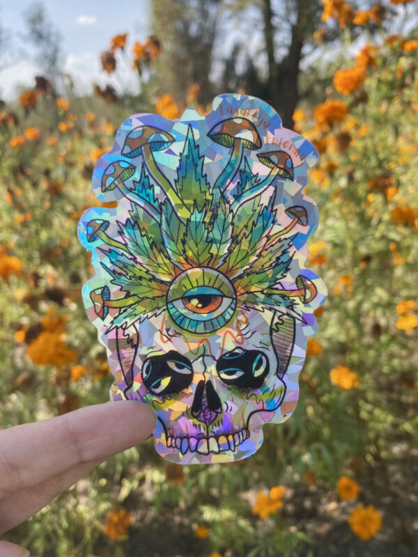 Sticker "Cráneo" (alta resistencia)