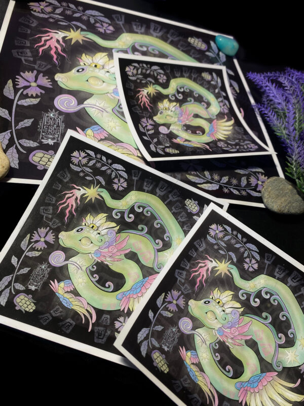 Quetzalcóatl (print)