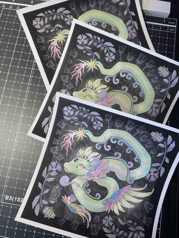 Quetzalcóatl (print)