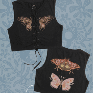 Top Abierto "Mariposas"