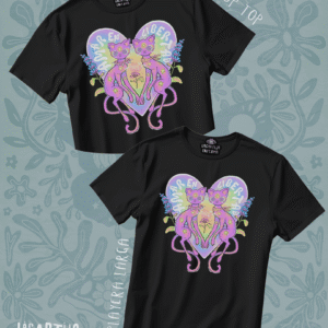 Amar en libertad (Playera larga o Crop Top)